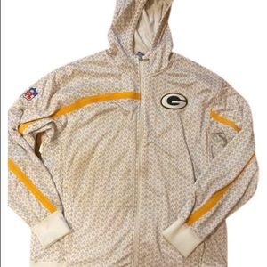 XL Reebok NFL Green Bay Packer Zip up